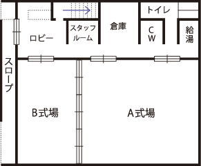 1F 見取図