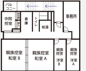 2F 見取図