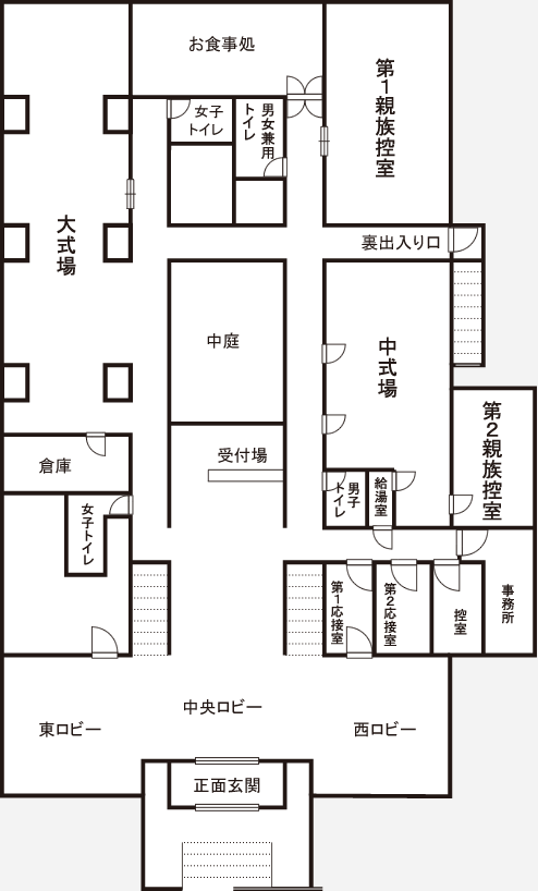 1F 見取図