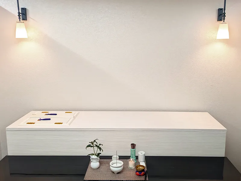 火葬プラン祭壇
